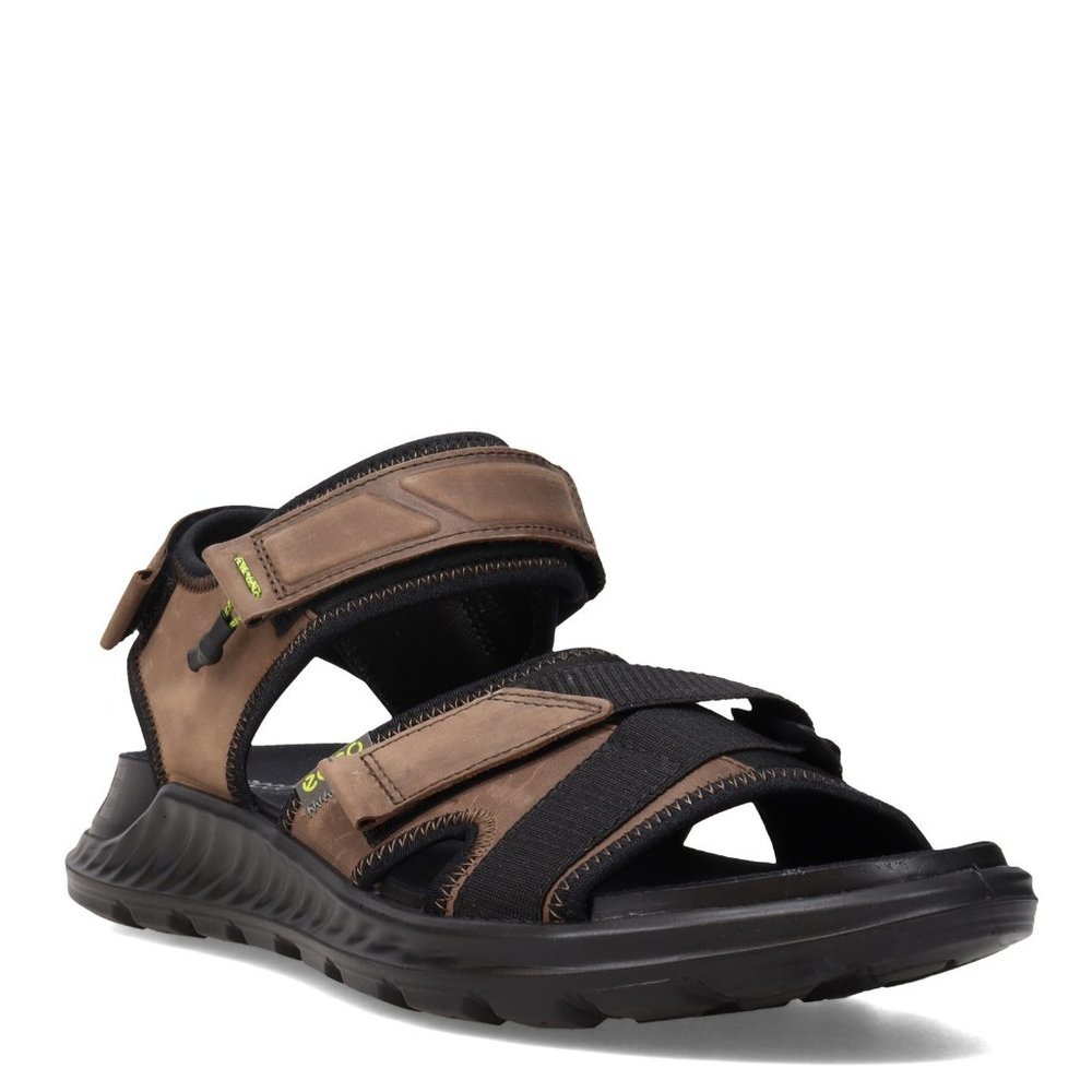 ECCO Men's Exowrap 3-Strap Buckle Sport Sandal